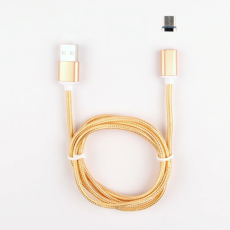 Магнитный кабель для быстрой зарядки Type-c USB передачи данных Samsung S8 + S9 Plus Note 8 9 7 A3 A5