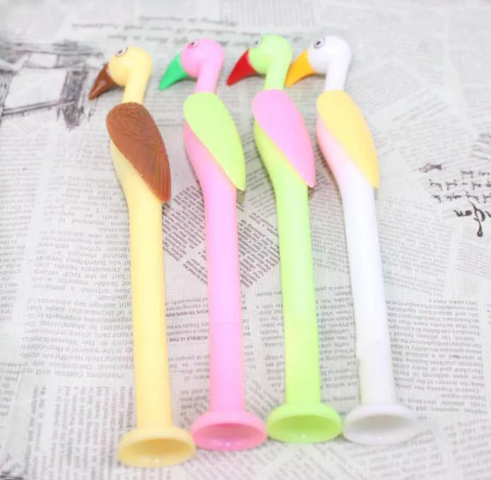 12 шт./лот новинка гелевая ручка с птицей для детей Корейская стационарная |