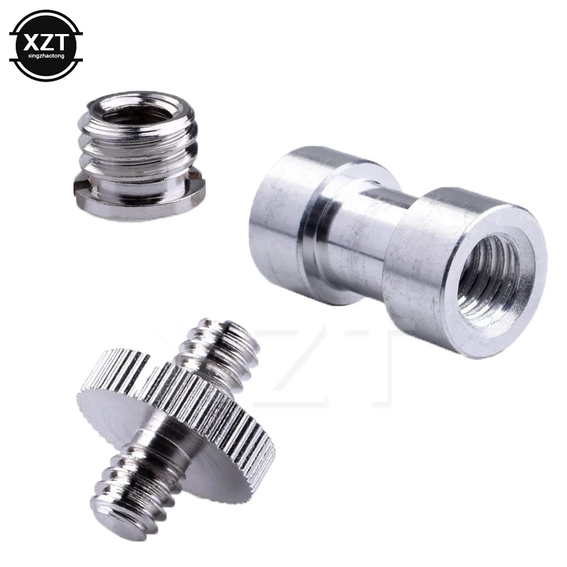 

1/4 to 3/8 Inch Screw Adapter Mount Converter for Flash Mount Camera Holder Light Umbrella Tripod Monopod Screw Adaptor