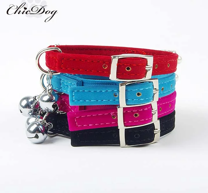 Ошейники с жемчужинами для собак в мире роскошные велюровые ошейники кошек Котят