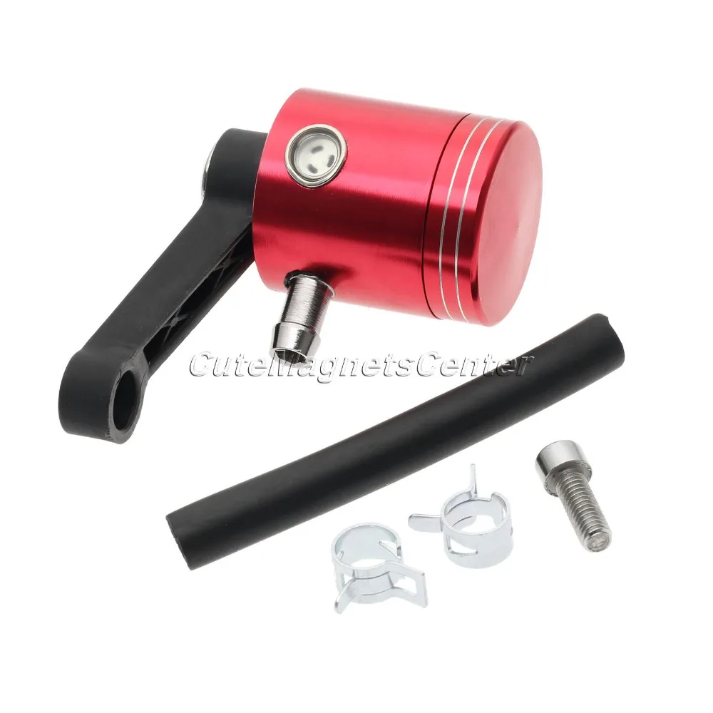 

mtsooning CNC Motorcycle Brake Clutch Master Cylinder Fluid Reservoir Tank Oil Cup For Suzuki Yamaha FZS Kawasaki Honda