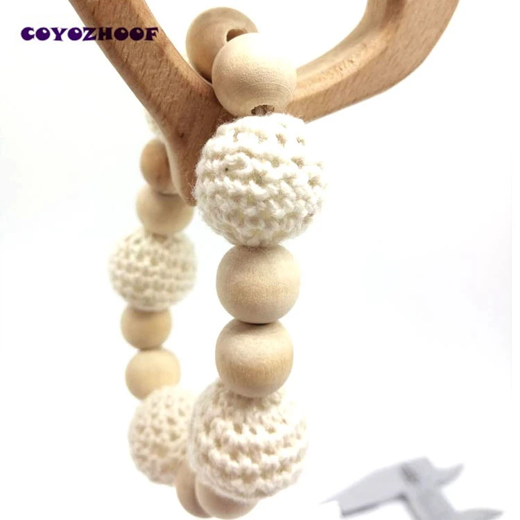 Детские деревянные вязаные крючком бусины 16 20 мм/50 шт.|crochet beads|wooden crochet beadsknitted beads |