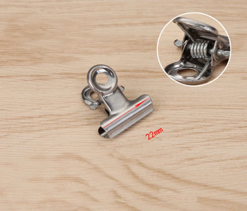 1Pc 50 шт./лот 2,5*1,5 см скрепки для моделирования металлический материал форма капли воды золотой серебряный черный цветная закладка скрепки - Цвет: 1Pc