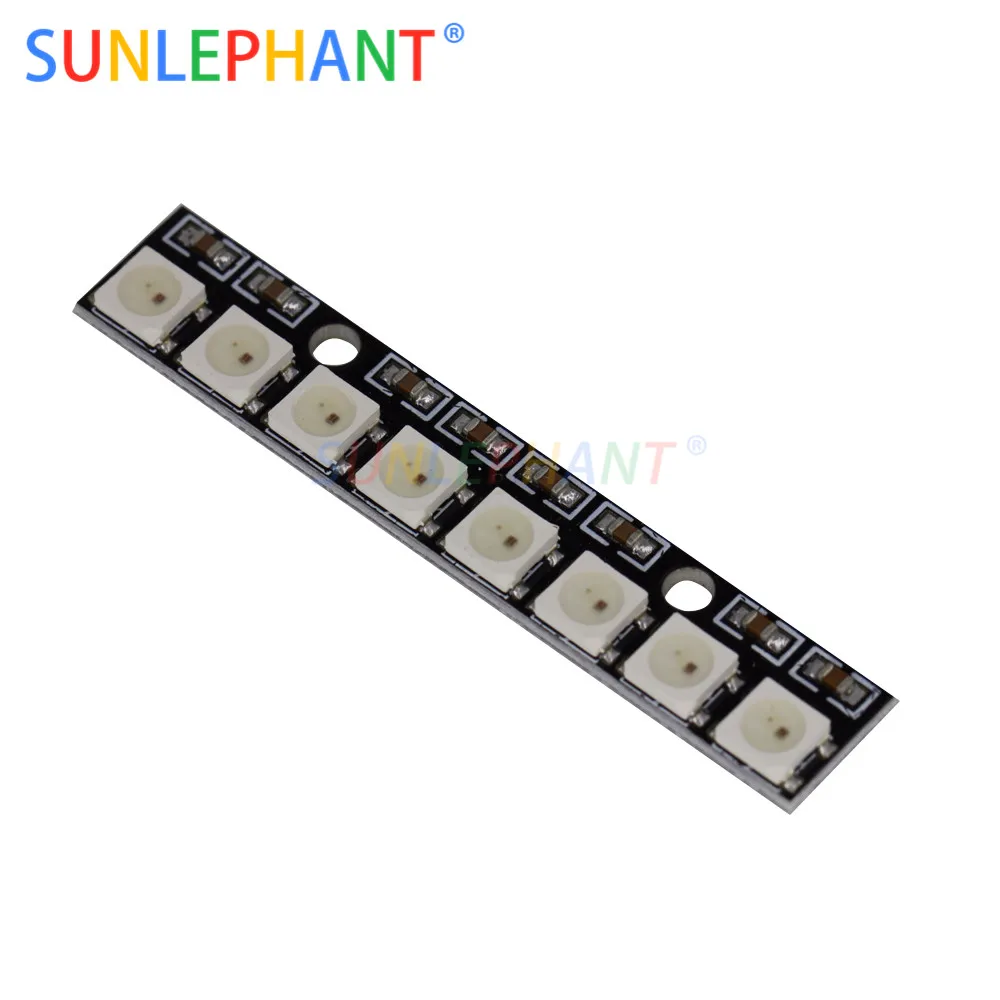 8 канальный WS2812 5050 RGB светодиодные лампы|Интегральные схемы| |