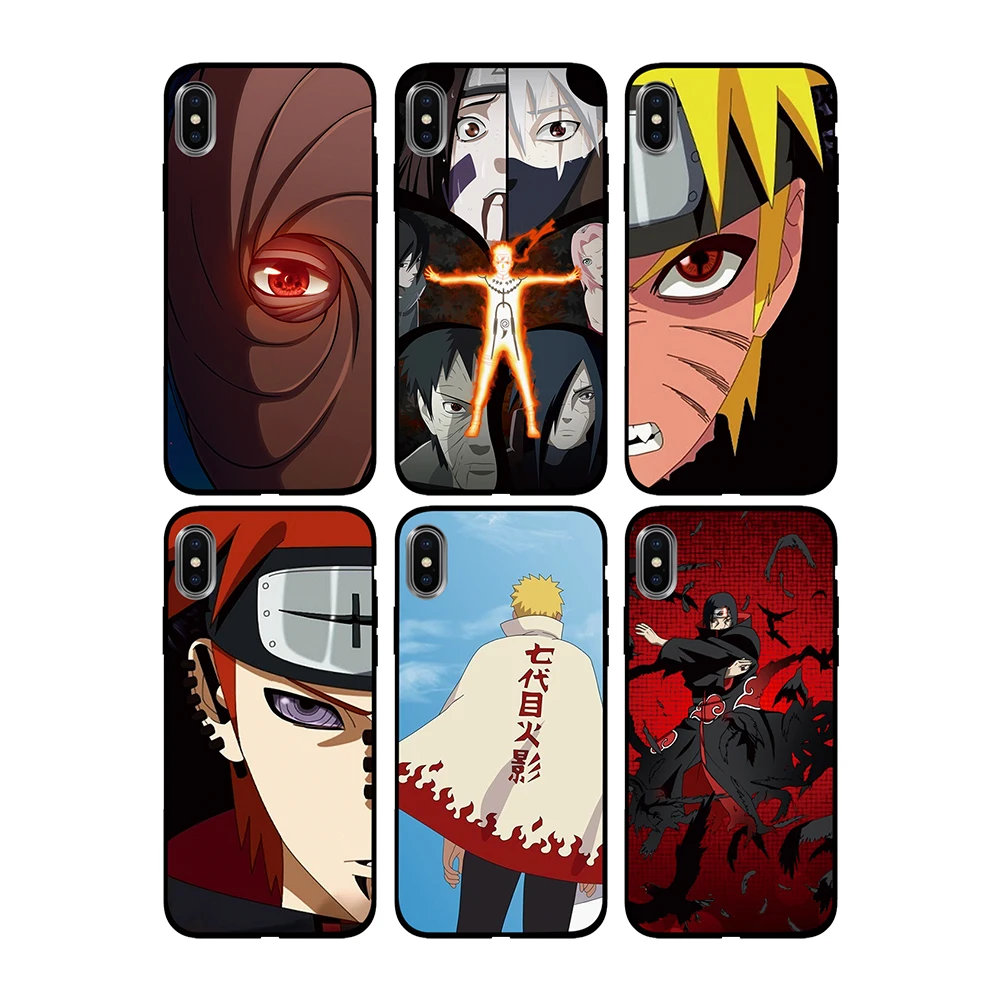 Hokage naruto Kakashi Мягкий чехол из ТПУ для Apple iPhone 6 6S 7 8 Plus 5 5S SE X XS MAX XR силиконовые