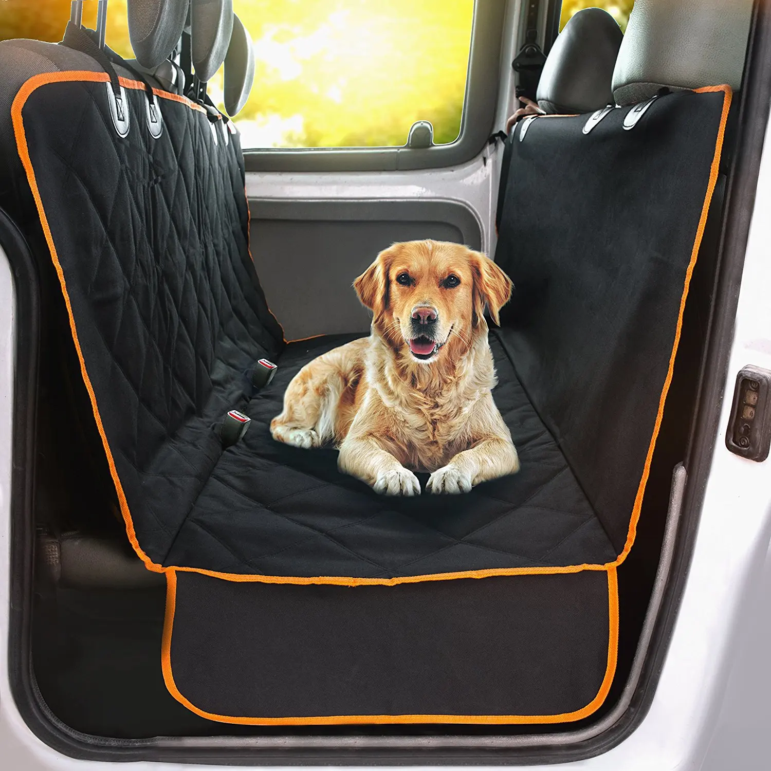 

Dog Seat Cover Car Seat Cover for Pets Pet Seat Cover Hammock 600D Heavy Duty Waterproof Scratch Proof Nonslip Durable Soft