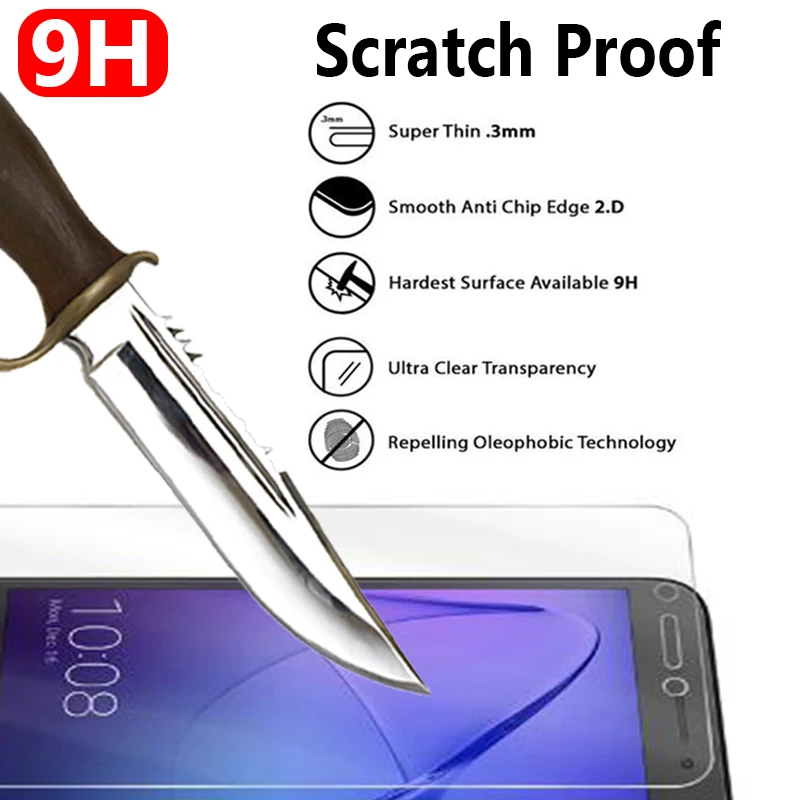 Защитное стекло для huawei honor 6a 6 6x Защитная пленка экрана huavei honer tremp a 6c plus honor6a