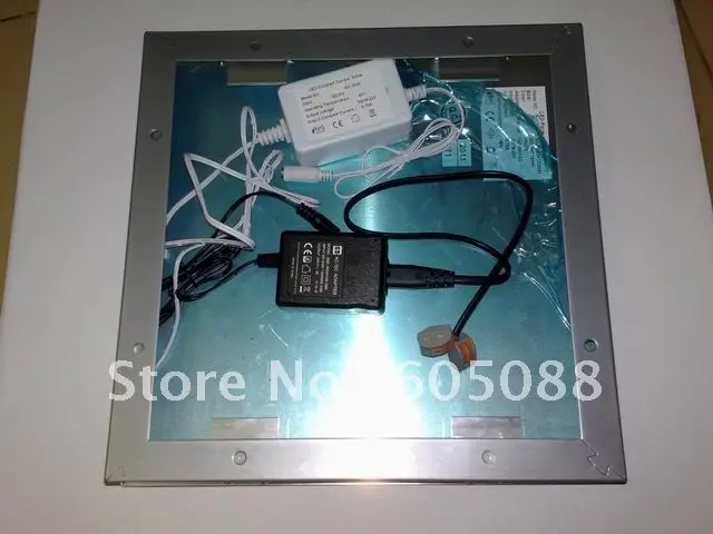 Аккуратный дизайн 18 Вт квадратная Светодиодная потолочная панельная лампа 300x300