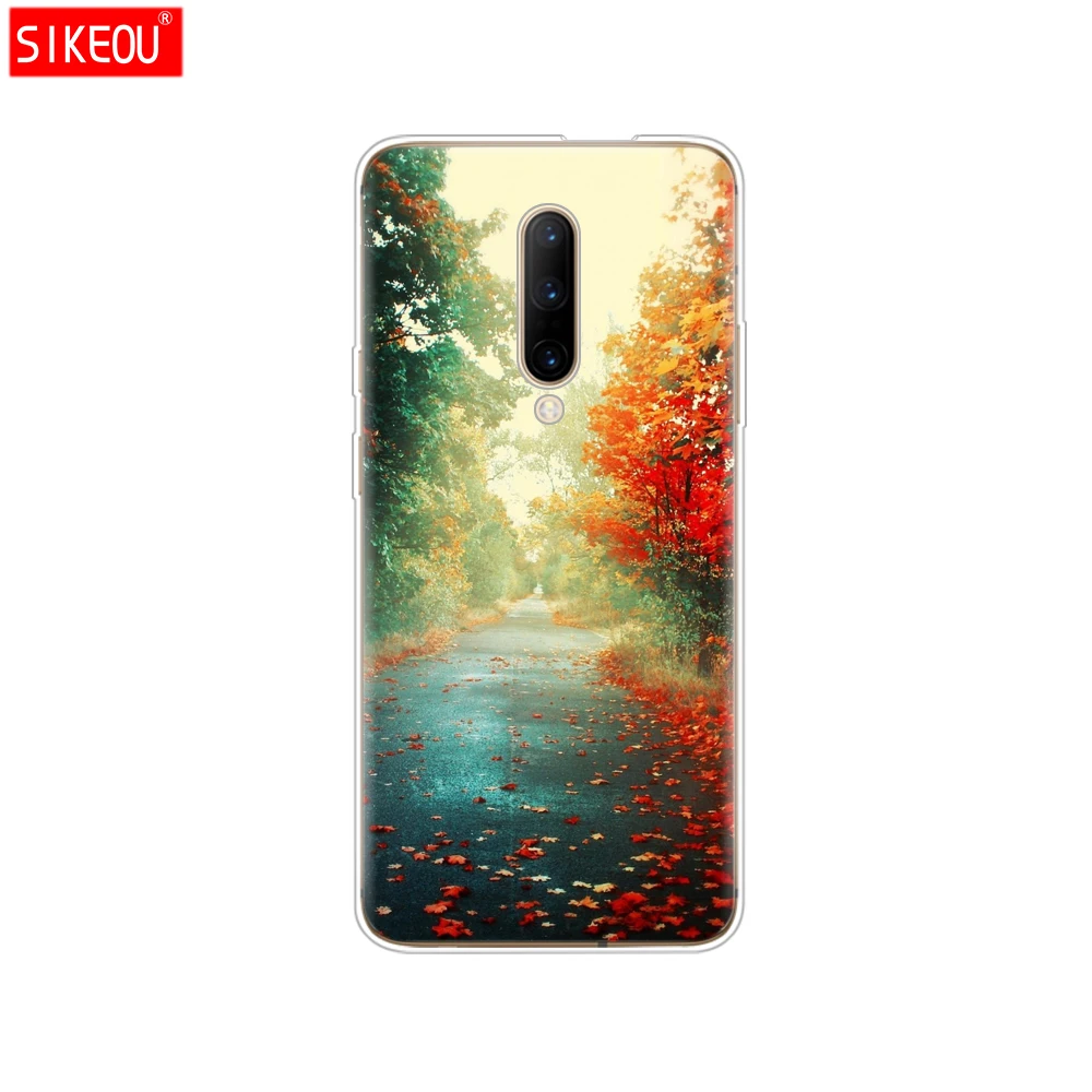 12097 Силиконовый чехол для oneplus 7 Чехол для one plus 7 pro чехол etui чехол для oneplus 7 pro чехол coque сумка бампер 1+ 7 цветок - Color: 12097