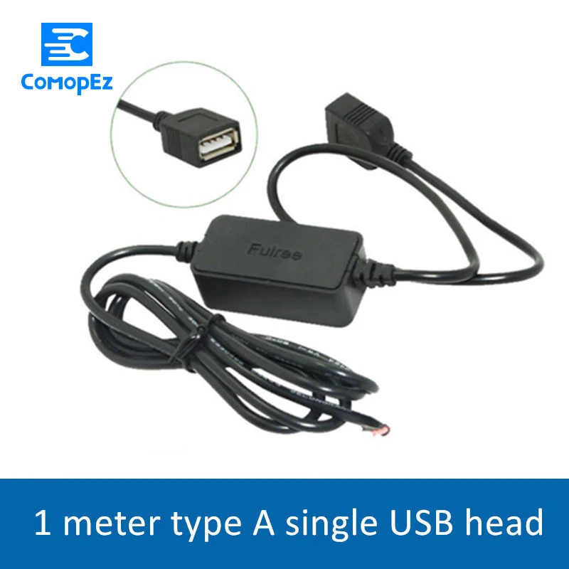 Usb преобразователь питания DC/DC понижающий 12/24 в до 5 В постоянного тока 2.5A