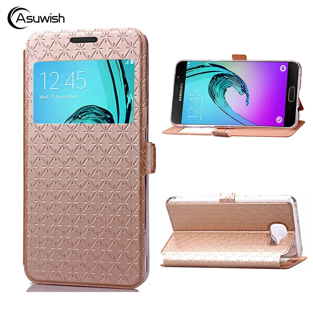 Кожаный чехол с откидной крышкой на 360 градусов для Samsung Galaxy A3 2016 A 3 5 A5 2017 A310 A510 A320