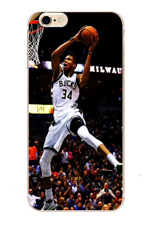 554 DK Giannis Antetokounmpo Алфавит чехол для телефона силиконовый черный Sotf TPU чехол для iphone 11Pro MAX 6 6s 7 8plus 5 X XS XR XSMax - Цвет: 554