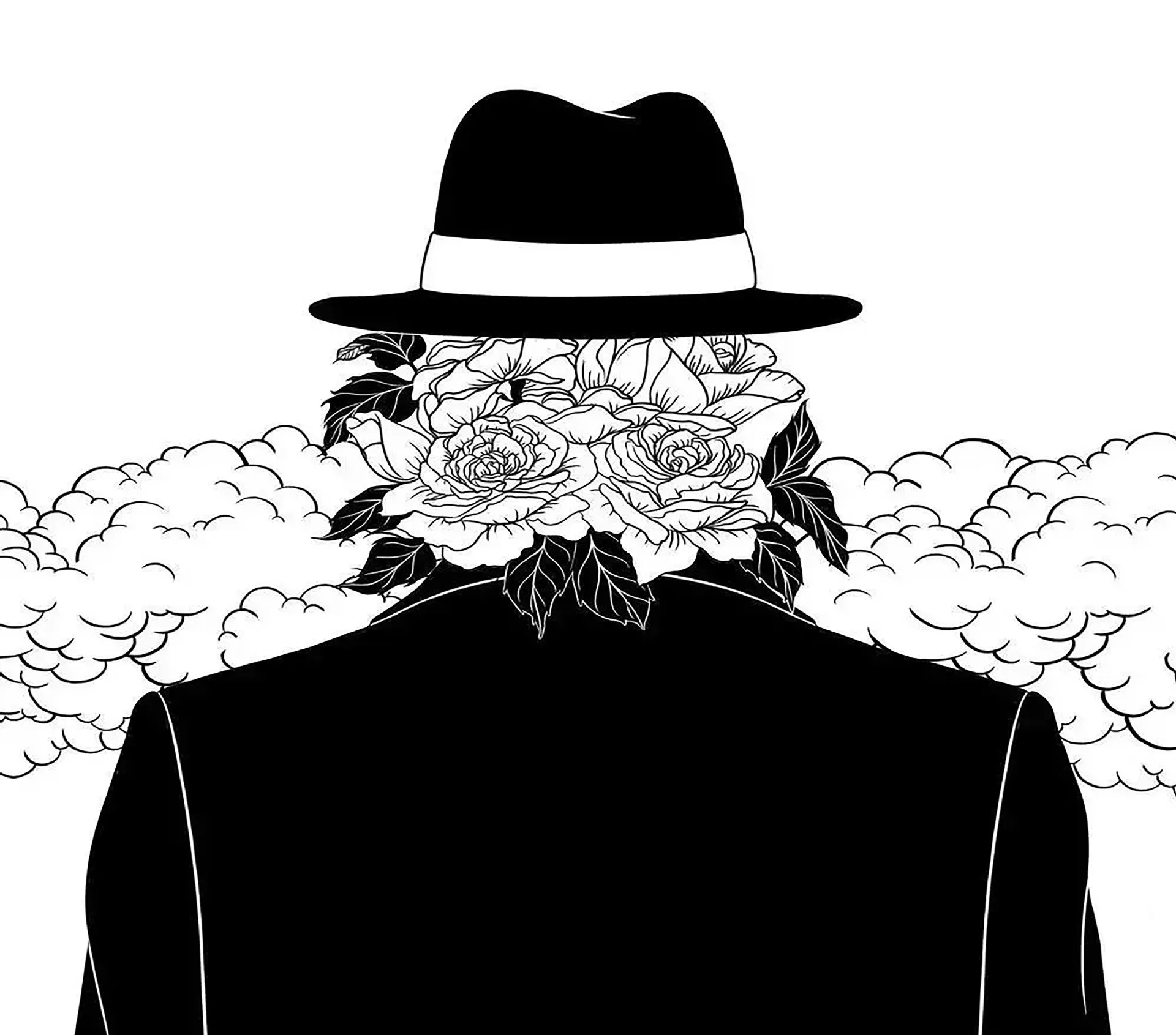 Гобелен с черно-белой мандалой, настенный, абстрактный, с принтом персонажей, настенный гобелен, украшение для гостиной, спальни