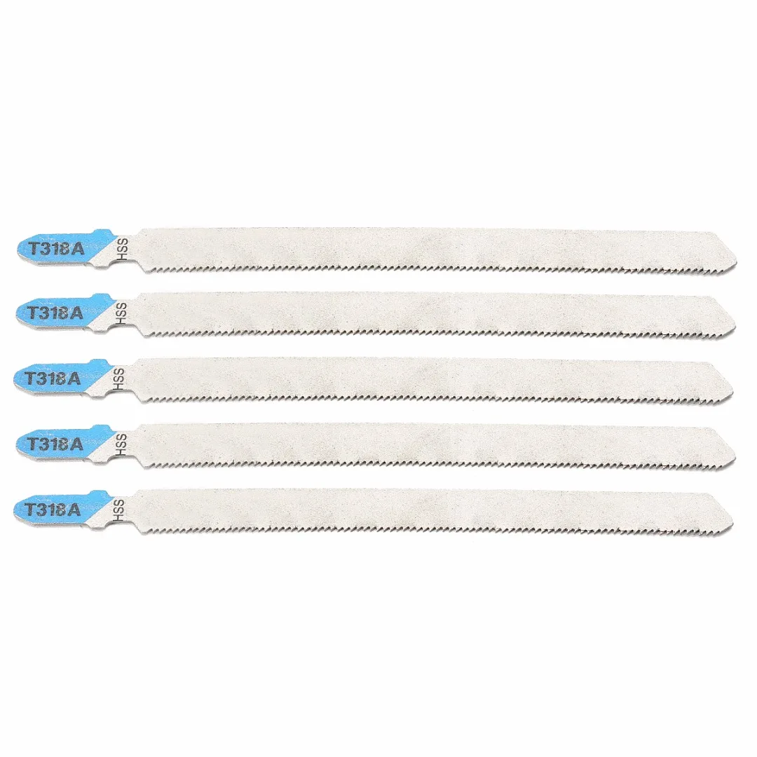 Лезвие для пилы T318A HCS изогнутое очень длинное лезвие резки металла длина 132 мм 5