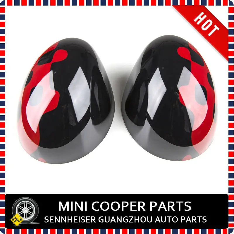 Яркий стильный зеркальный чехол для mini cooper clubman R55 R56 R57 R58 R59 R60 R61 (2 шт./компл.) |