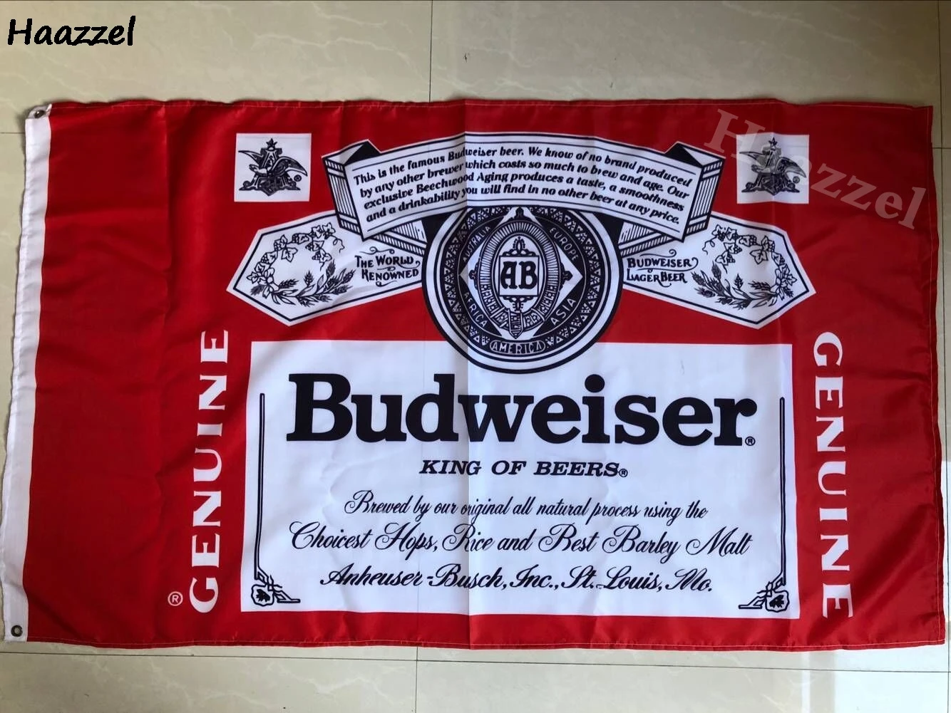 3ft x 5ft 3 x5ft Budweiser Пиво баннер флаг печати из полиэстера Размеры 150*90 см|Флаги баннеры