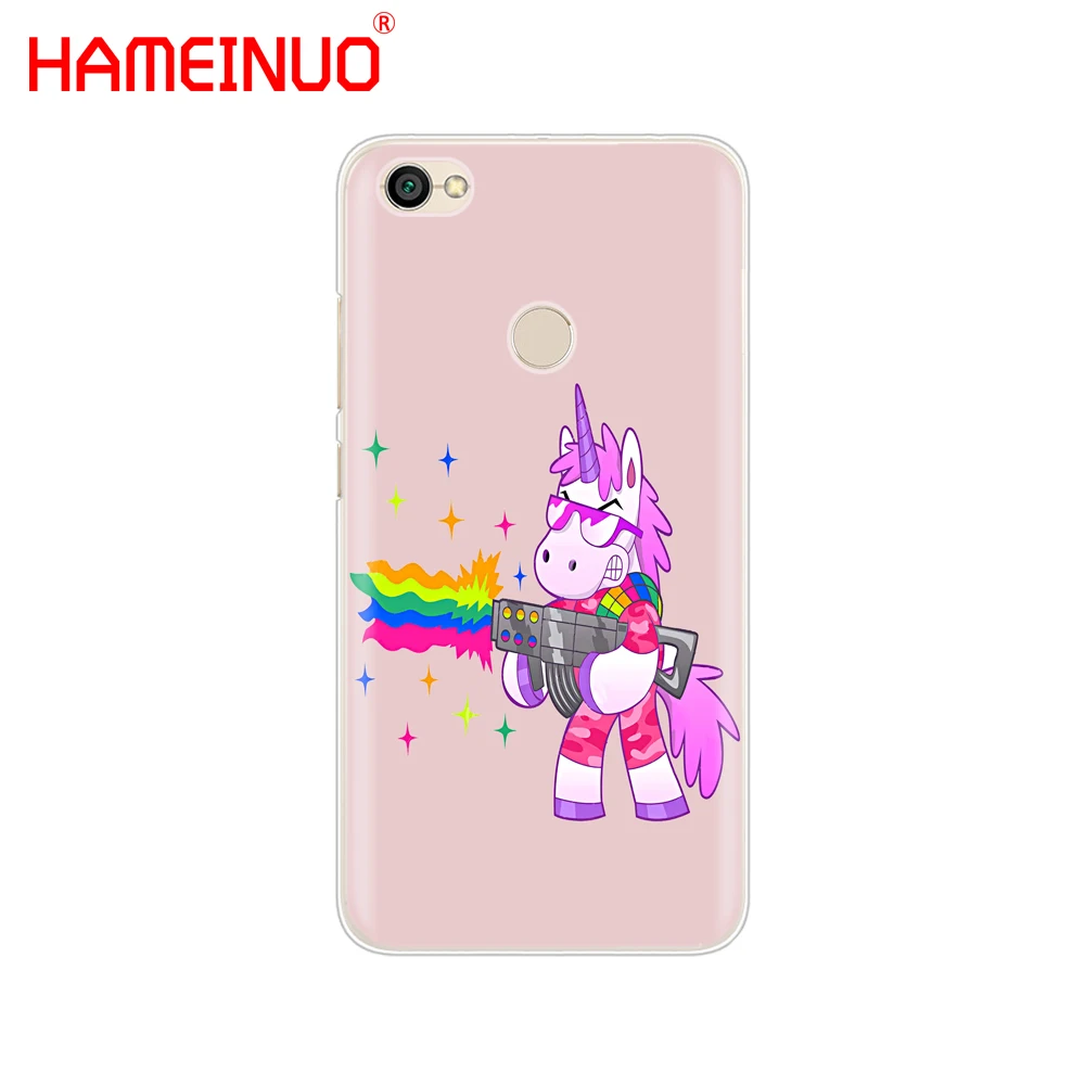 HAMEINUO Радуга прекрасный единорог чехол для телефона для Xiaomi redmi 5 4 1 1s 2 3 3s pro PLUS redmi note 4 4X 4A 5A