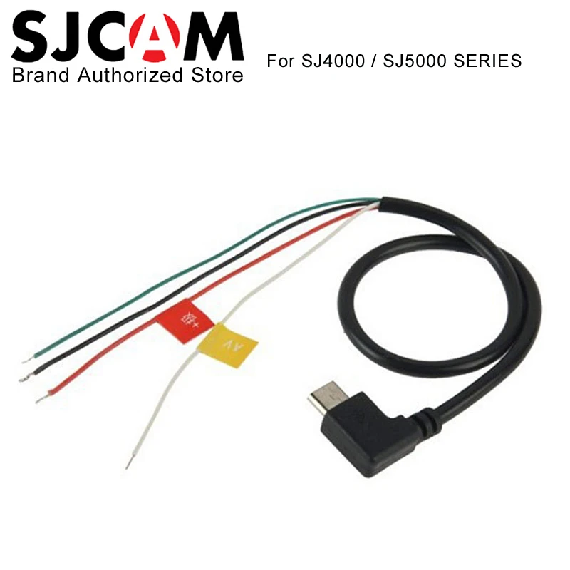 Кабель Micro USB для AV Out экшн камеры SJCAM SJ4000 FPV|usb wifi adapter antenna|usb bentleyusb card swipe reader |