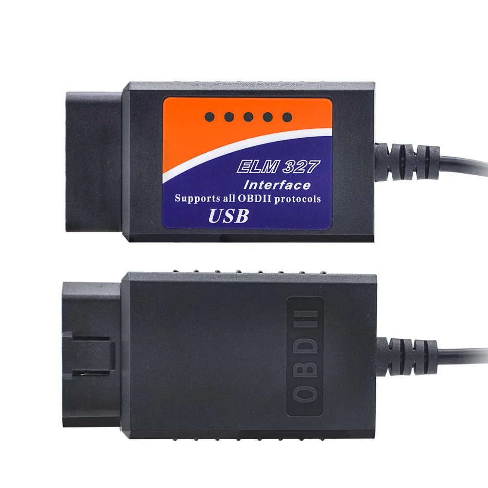 TUAO мини ELM327 1.5A USB OBD2/OBDII Code Reader автомобиля диагностический инструмент сканер