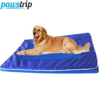 pawstrip 3 size summer dog bed oxford nylon cooling cat beds breathable detachable wash large dog cushion mat