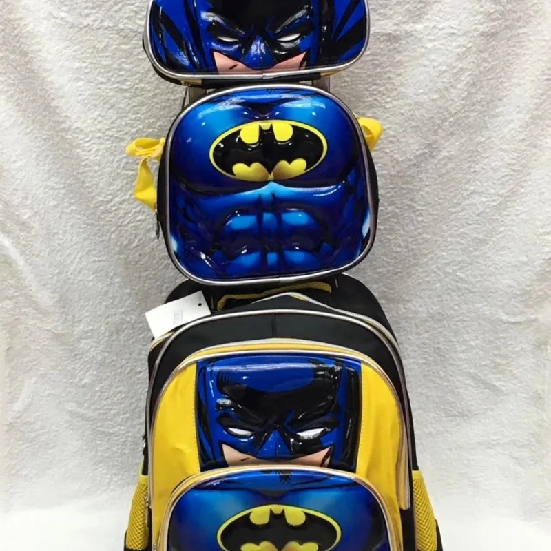 3 шт./компл. Сумки на колесиках для начальной школы Капитан Америка Человек паук