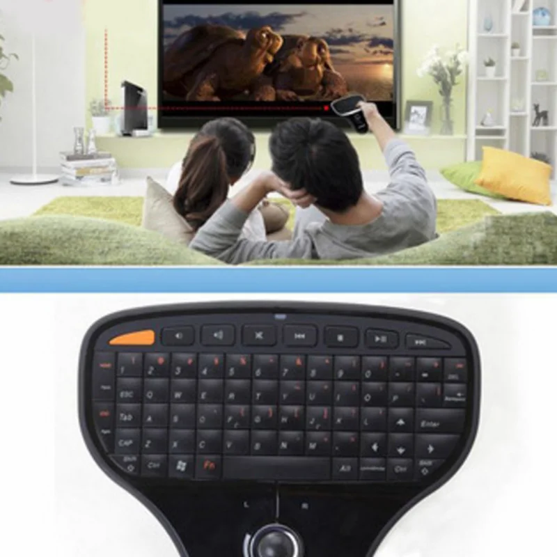 Беспроводная мини клавиатура Usb Bluetooth мультимедийная Воздушная мышь