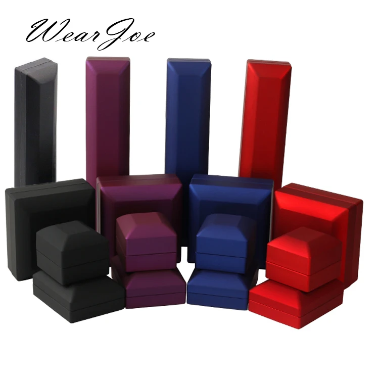 Роскошный набор ювелирных изделий из 4 шт. с отличной резиновой росписью коробка