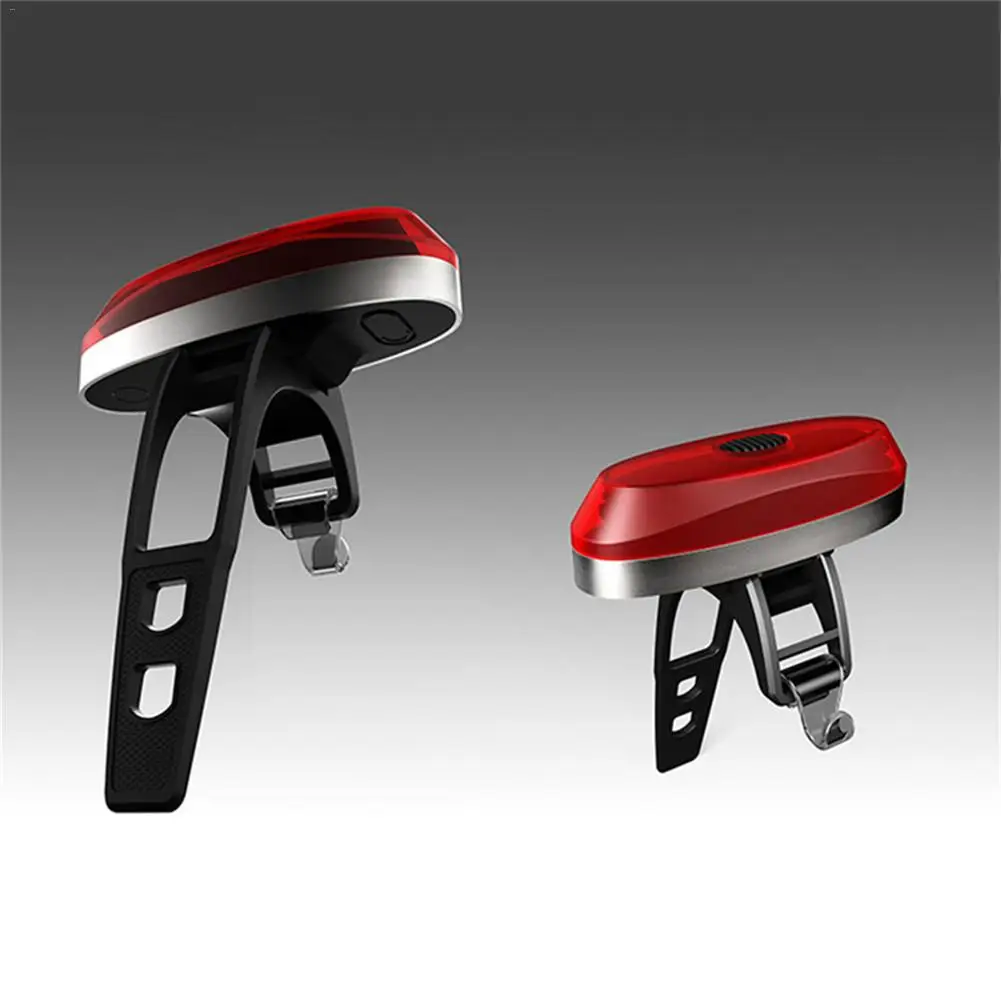 Usb Перезаряжаемые задний габаритный велосипедный фонарь, Фонари Смарт тормозной Сенсор задних сигнальных огней, дорожный цикл MTB задние светодиодные Водонепроницаемый фара для велосипеда, задние фонари 3