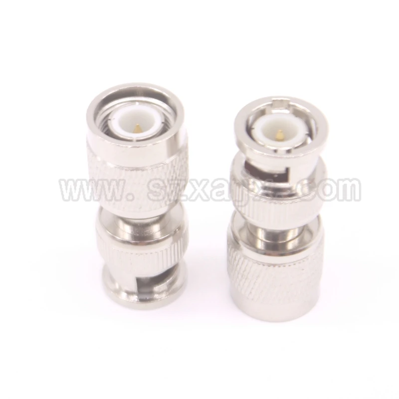 

1pcs RF coaxial coax adapter BNC to TNC connector BNC male to TNC male Plug adapter fast ship