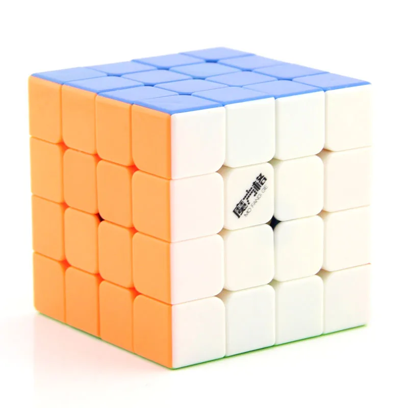 

Qiyi MFG Thunder 4x4 Speed Magic Cube Puzzle Contest Twist Brain Teaser 62mm Stickerless Ultra-Smooth Professional Multi-Color