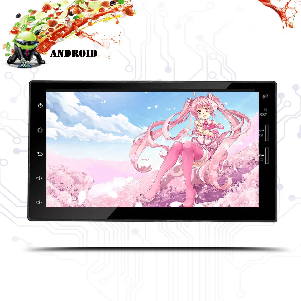 7 дюймовый android 9 0 автомобильный DVD для Honda Insight CRV City Civic Accord Pilot HRV Универсальный 2din