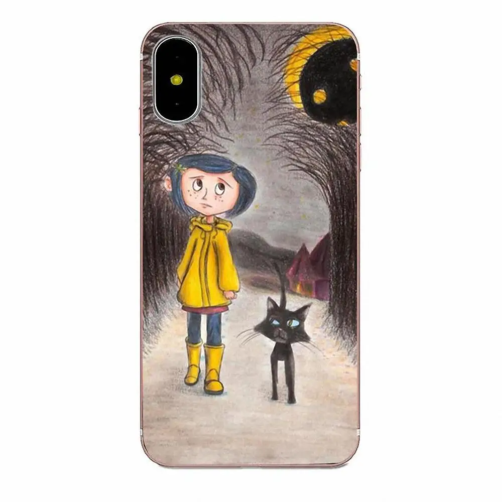 Мягкий силиконовый прозрачный чехол для телефона из ТПУ Coraline Xiaomi Redmi Mi Note 7 8 9 SE Pro