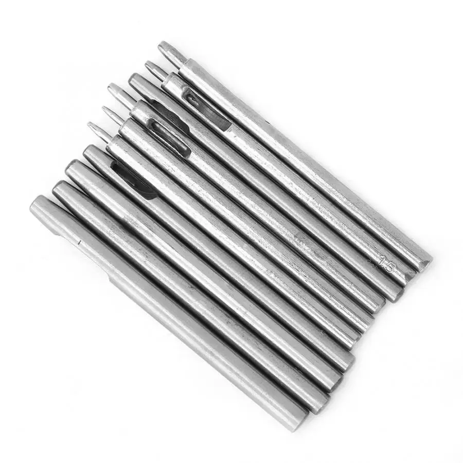 Дырокол для кожи инструменты рукоделия 10 шт. инструмент перфорации дырокол ремня