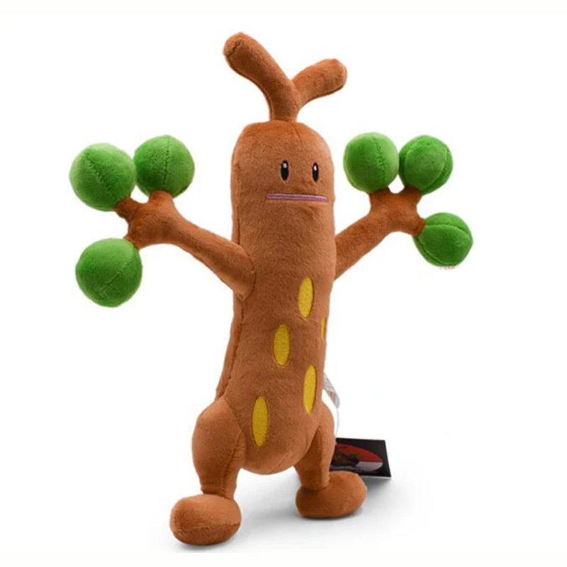TAKARA TOMY POKEMO 30 см мультфильм аниме персонажи sudowodo Мягкие плюшевые игрушки Покемон Плюшевая Кукла, подарок для девочки для детей 2 цвета