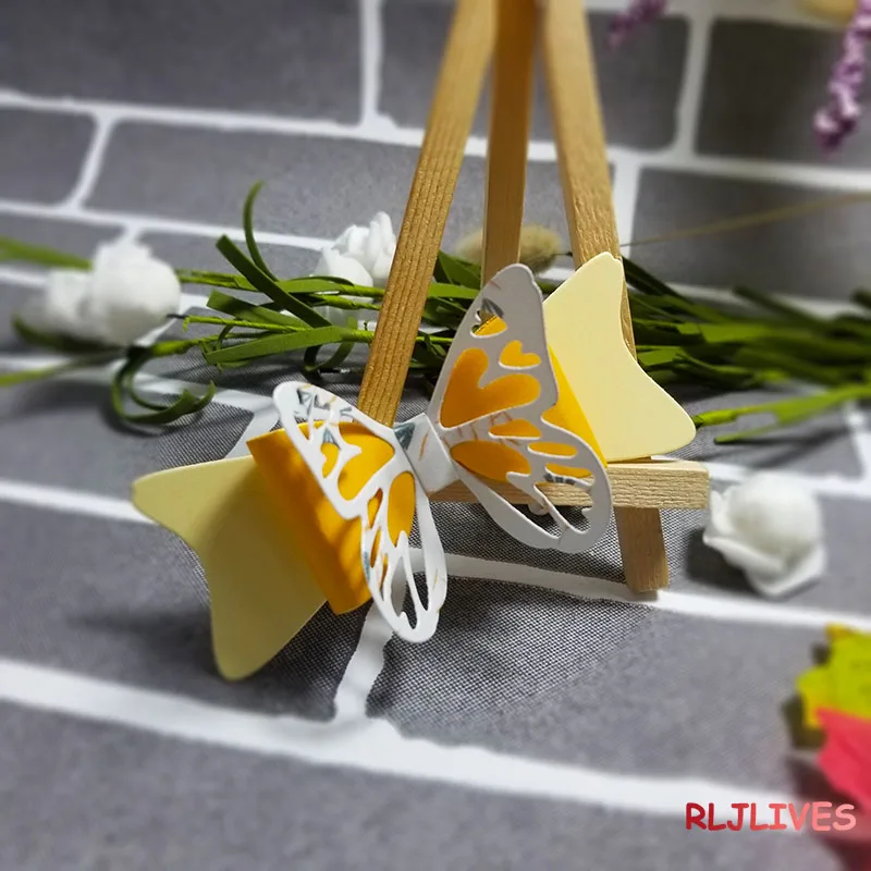 RLJLIVES лук металлические режущие штампы трафареты для DIY штамп