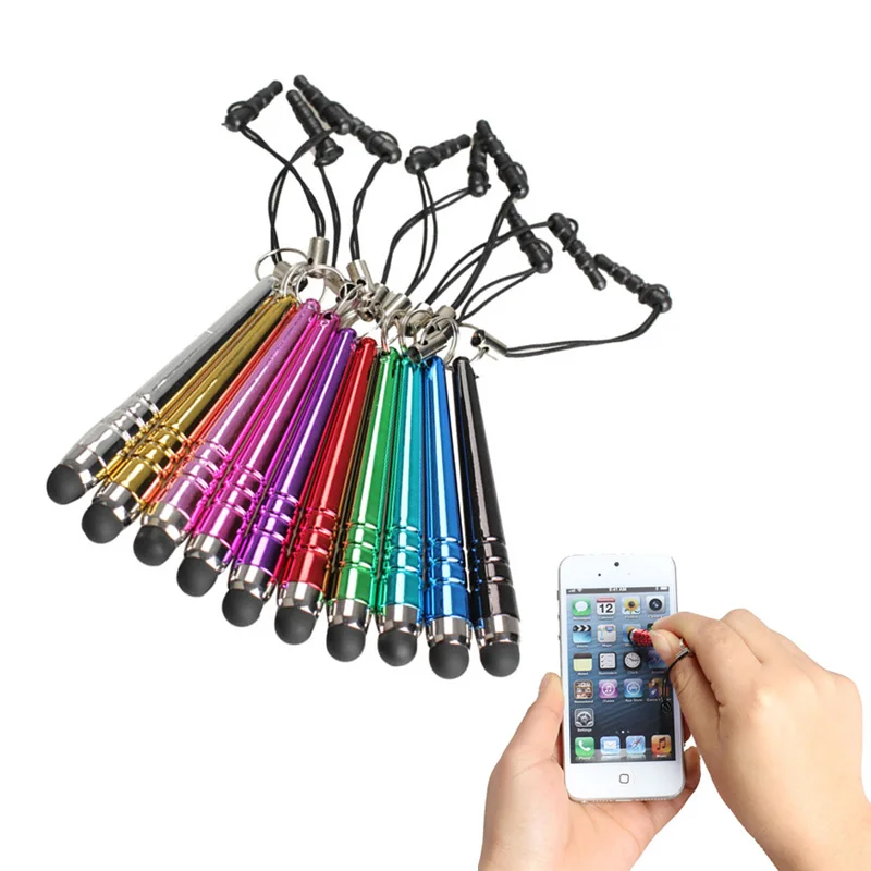 10 шт. стилус для сенсорного экрана iPad 1 2 3 iPhone 3G 3GS 4 4S iPod HJ55 | Мобильные телефоны и