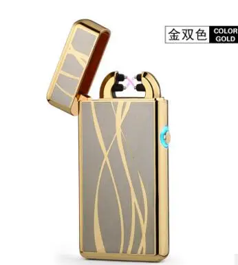 Новейшая электронная Usb зарядка двойная дуговая Зажигалка плазменный электронный импульсный Зажигалка китайский Дракон Форма зажигалка - Цвет: 8