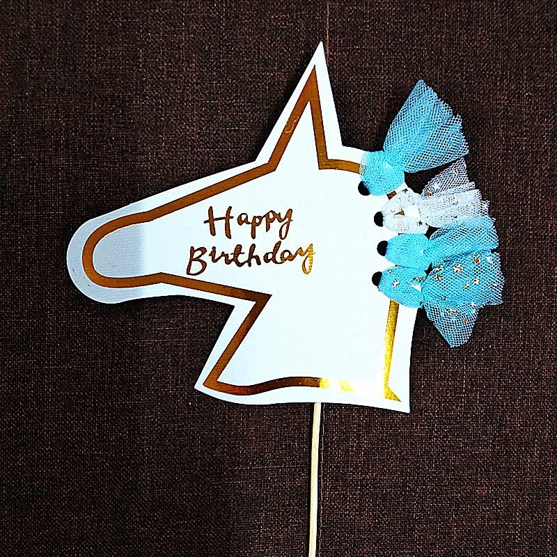 1 шт. декоративный Единорог из гренадина|Товары для украшения тортов| |