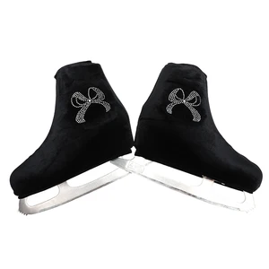 Чехол Nasinaya для фигурных коньков, бархатная защитная обувь для детей и взрослых, аксессуары для катания на роликах и коньках, блестящие стразы