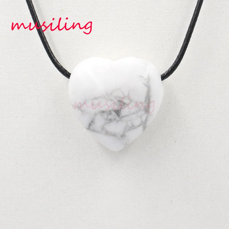Розничная продажа ювелирных изделий сердце кулон ожерелье цепь натуральный