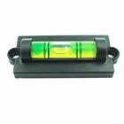 (50 шт.лот) QASE Mini bubble level spirit level Small spirit с монтажными отверстиями инструмент для уровня воды