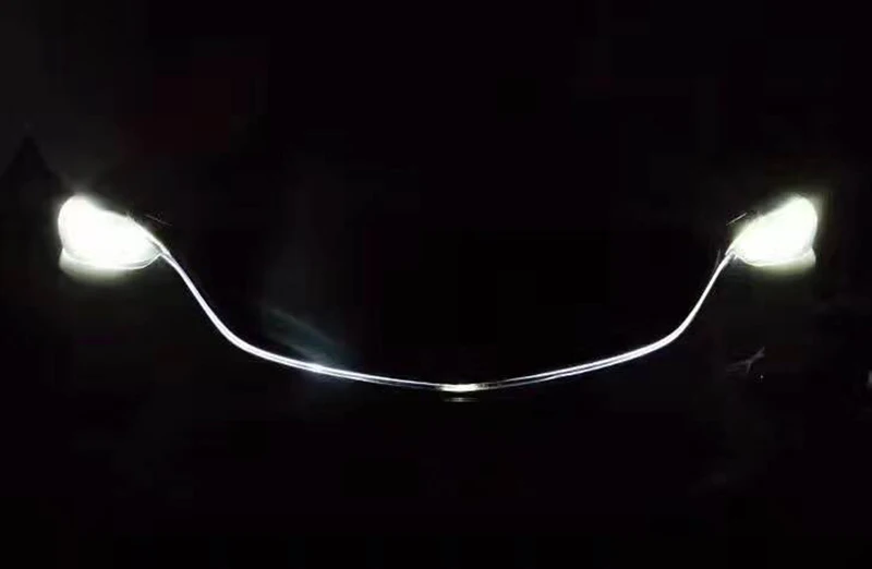 Для Mazda 6 Atenza 2016 2017 2018 решетка DRL Контур светодиодный Ширина светильник сигнала