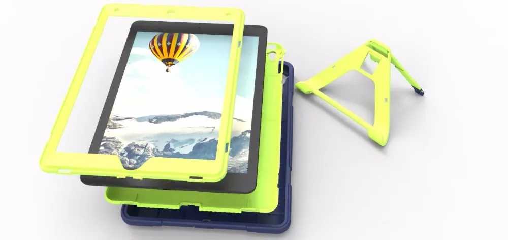 Для iPad Air 2 Funda чехол сверхмощный ПК прочный ударопрочный гибридный Чехол