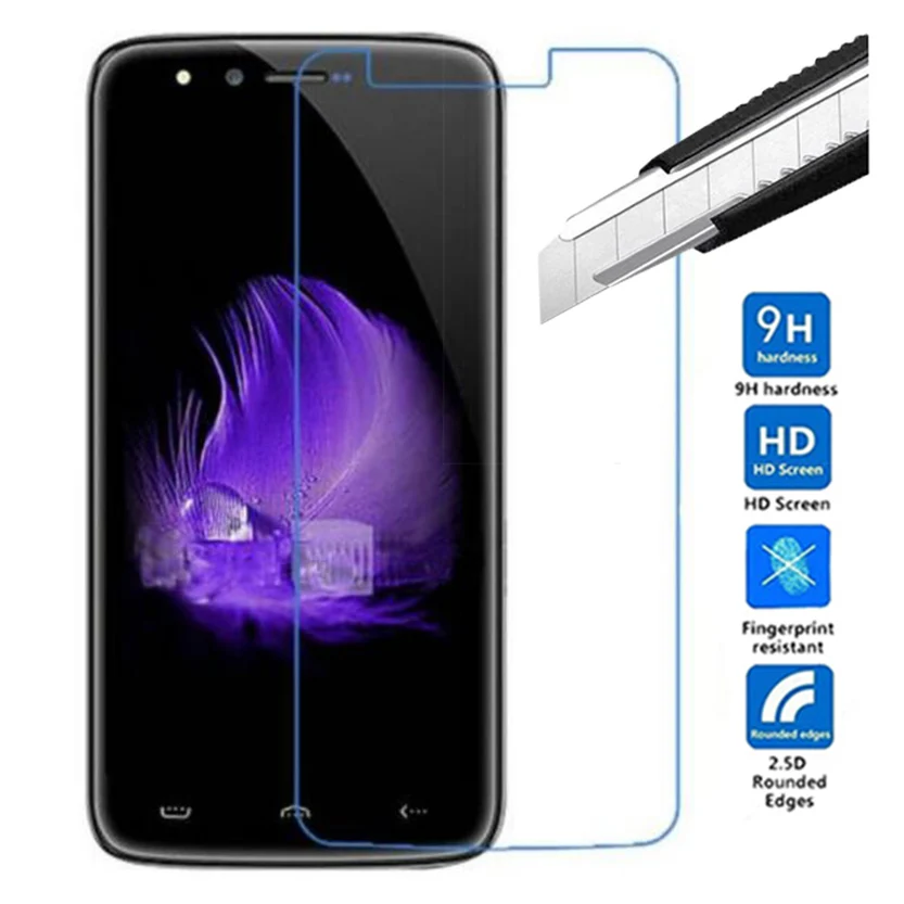С уровнем твердости 9H 2.5D Стекло пленка для Homtom Ht50 закаленное камень ножницы