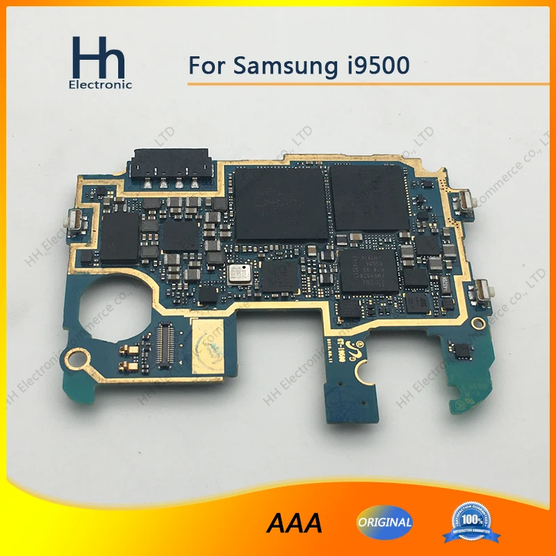 Original Unlocked Working For Samsung Galaxy S4 i9500 Motherboard Logic Board With Chips | Мобильные телефоны и