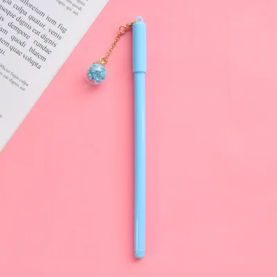 Gel Pen 1 шт гелевая ручка с подвеской 0,5 мм Kawaii канцелярские принадлежности Новинка милая гелевая студенческие ручки черные ручки канцелярские милые ручки Kawaii школьные принадлежности - Цвет: Gel Pen