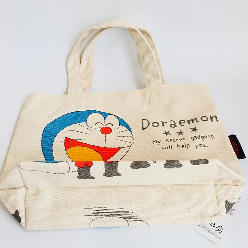 IVYYE Sumikko gurashi Doraemon Модные Портативные холщовые сумки для обедов, мультяшная сумка для пикника, коробка для еды, сумка для хранения для женщин, девочек, детей