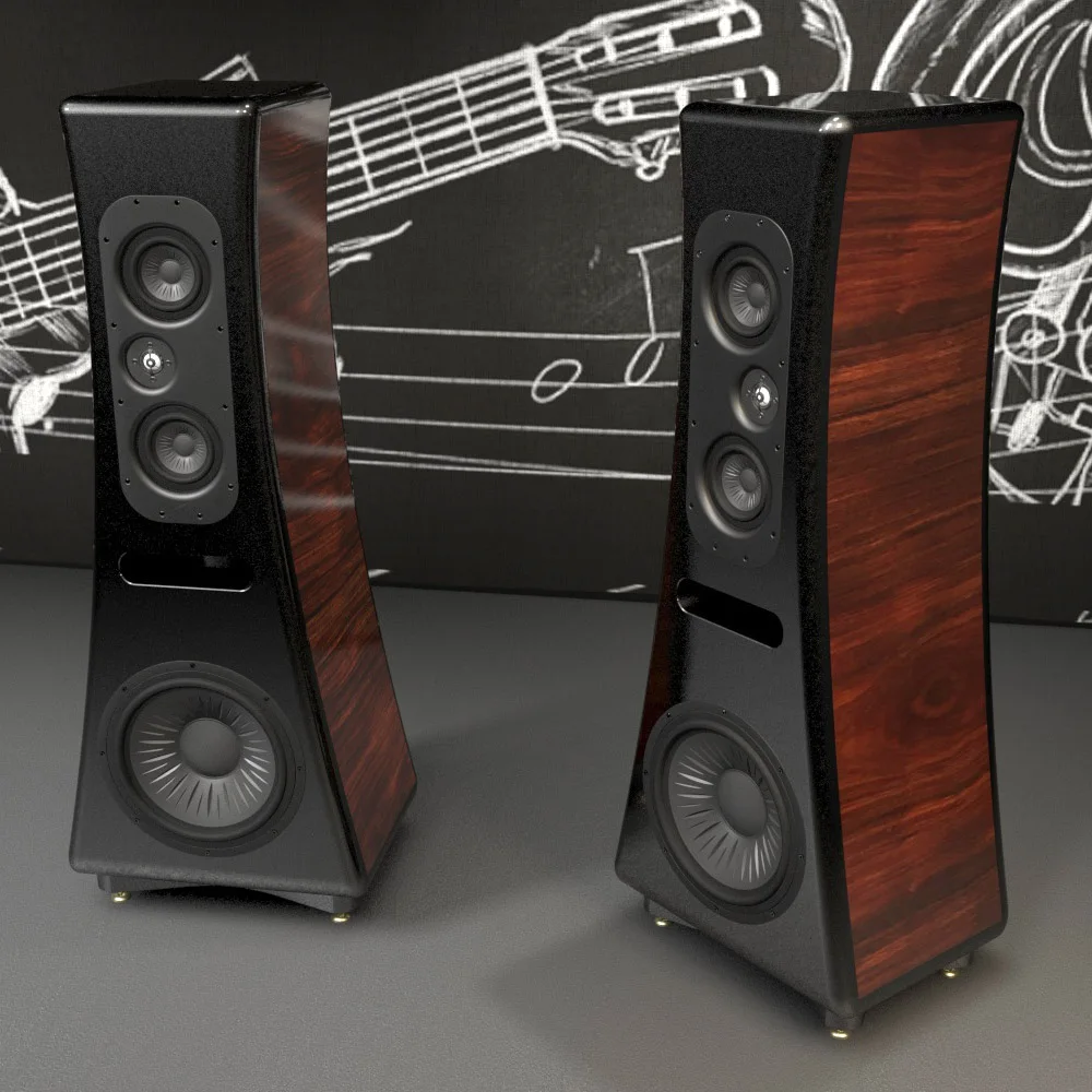 L-001 Eton 12 &quot12 дюймов сабвуфер 5&quot 5 Midwoofer 3-сторонний выход 4-драйвер напольные