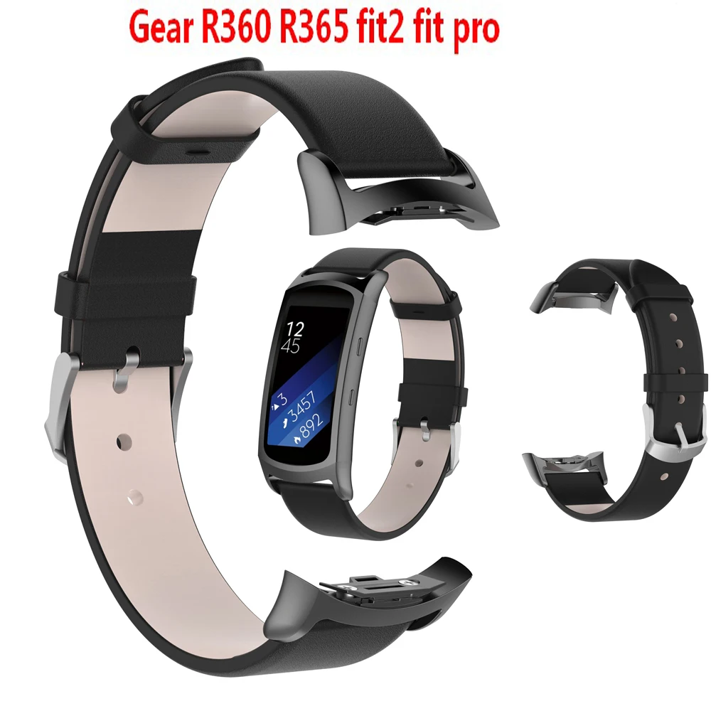 Наручный ремешок для samsung gear Fit 2 SM-R360 R365 кожаный браслет с ремешком для samsung gear Fit 2 Pro ремешок для часов gear fit2 Band