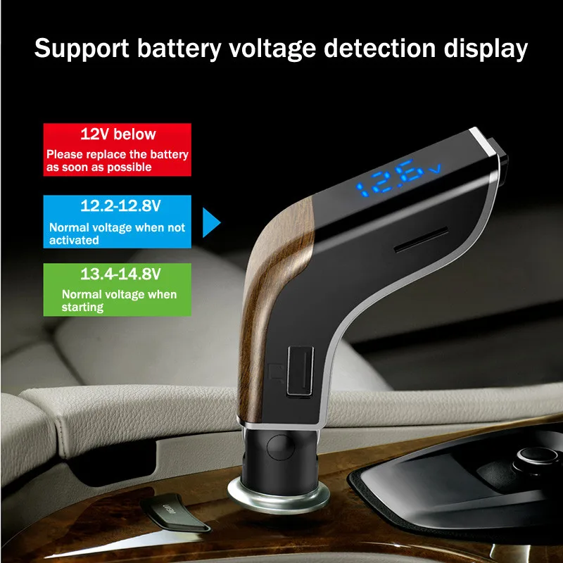 2019 многофункциональные Bluetooth наборы для автомобиля беспроводной fm передатчик